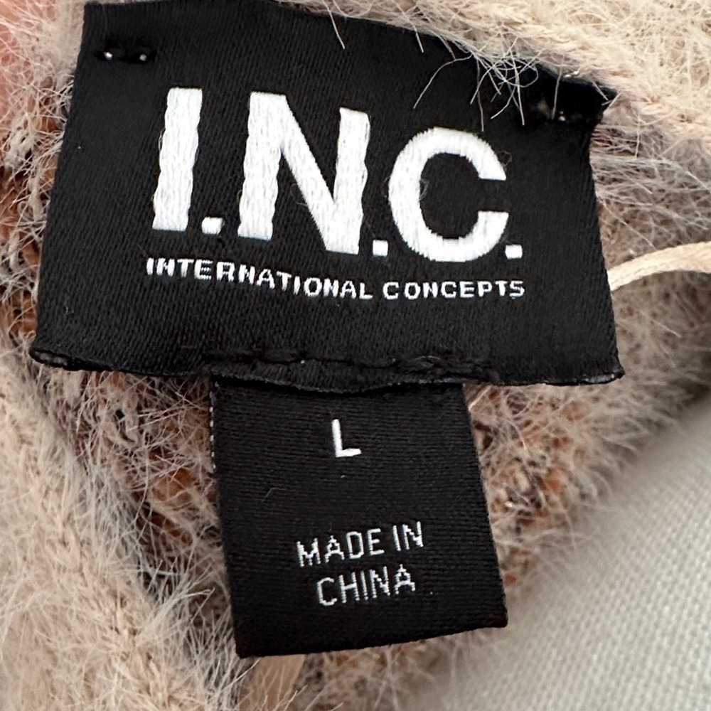 INC International Concepts Animal Print Cardigan - Picture 2 of 9